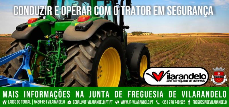 Forma&ccedil;&atilde;o "Conduzir e operar com o trator em seguran&ccedil;a"