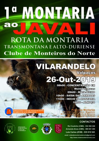 1&ordf; Montaria ao Javali 