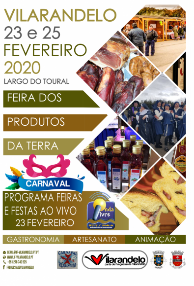 Feira dos Produtos da Terra  (23 e 25 de Fevereiro)